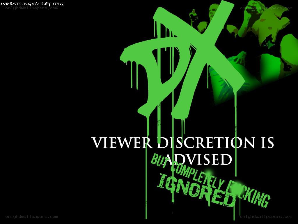 DX logo with warning text
