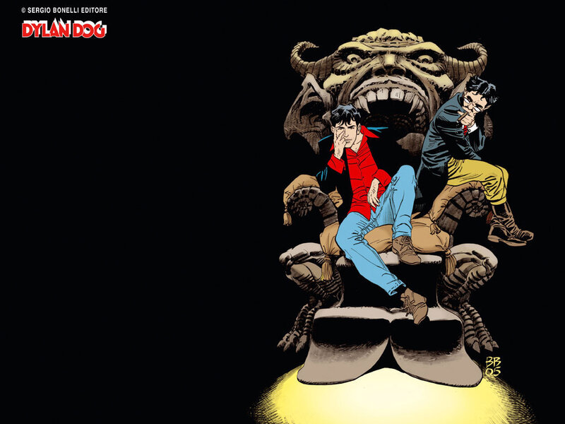 Dylan Dog comic cover art