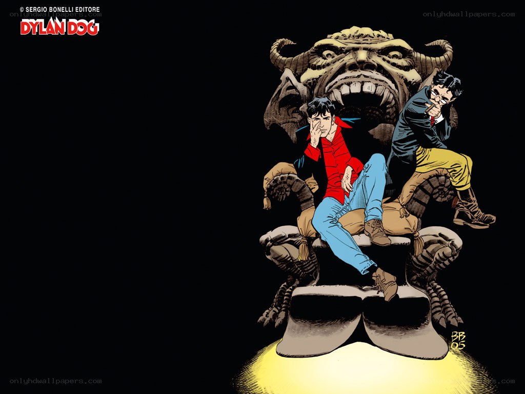 Dylan Dog comic cover art