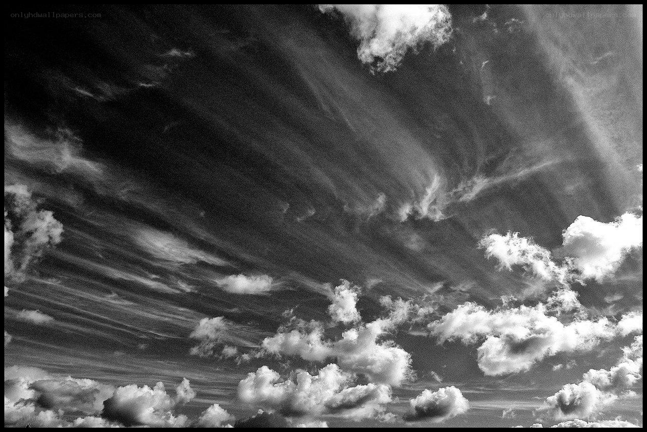 Dynamic sky with clouds