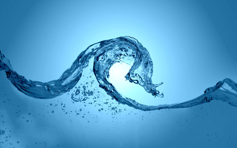 Dynamic water wave motion