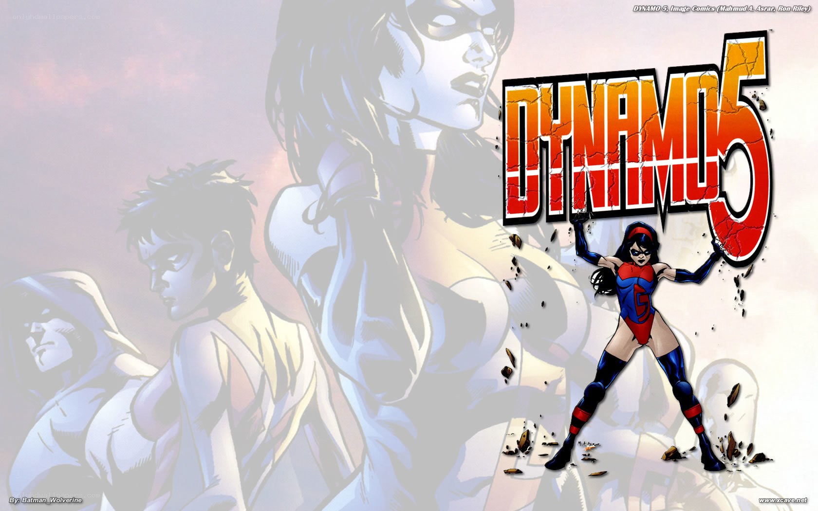 Dynamo 5 comic cover art