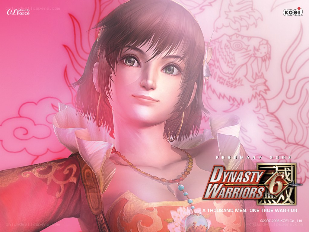 Dynasty Warriors 6 character art