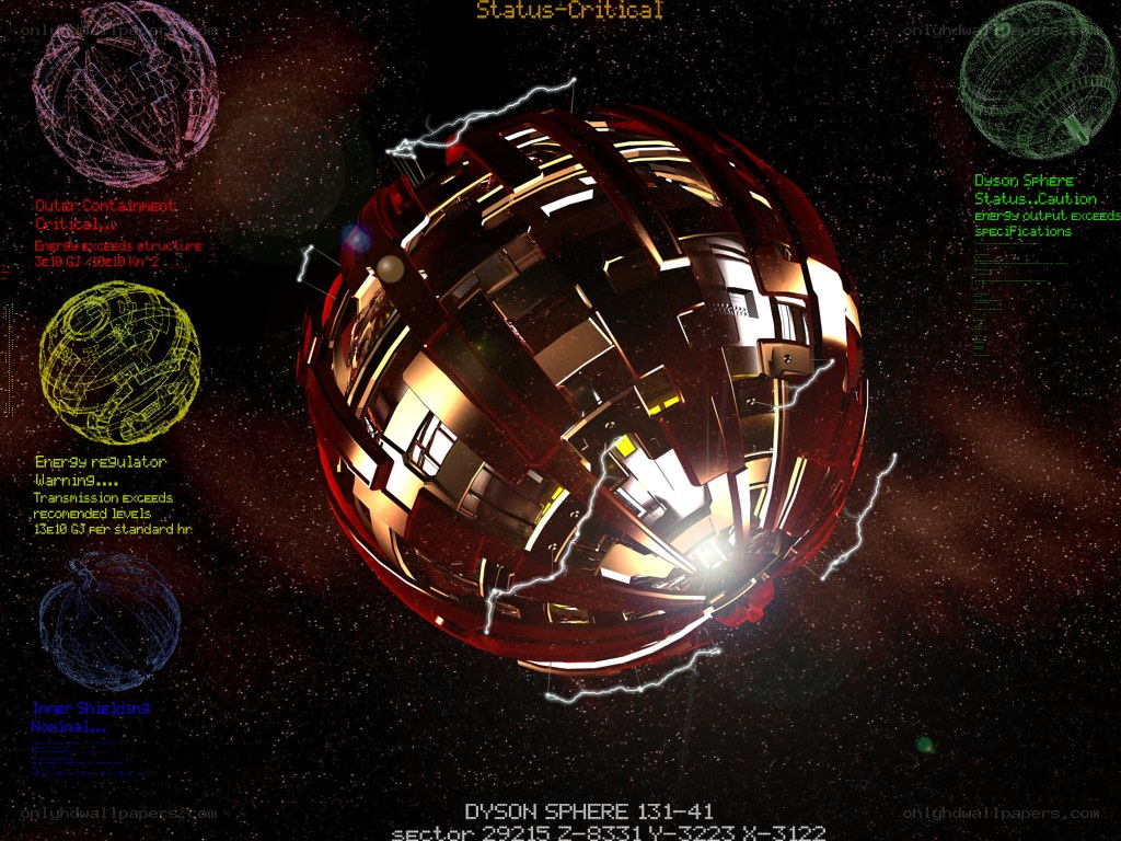 Dyson Sphere in distress