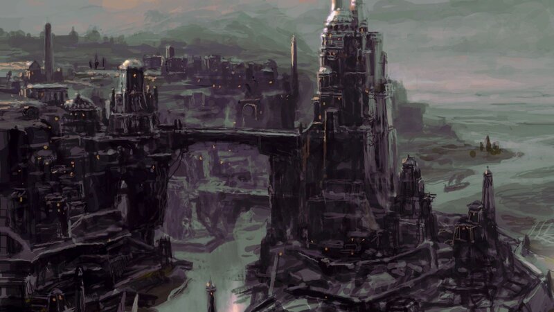 Dystopian Cityscape