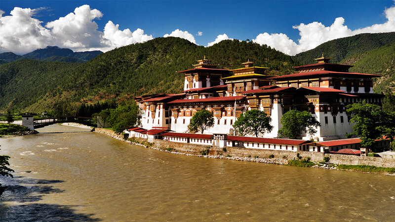 Dzong by River