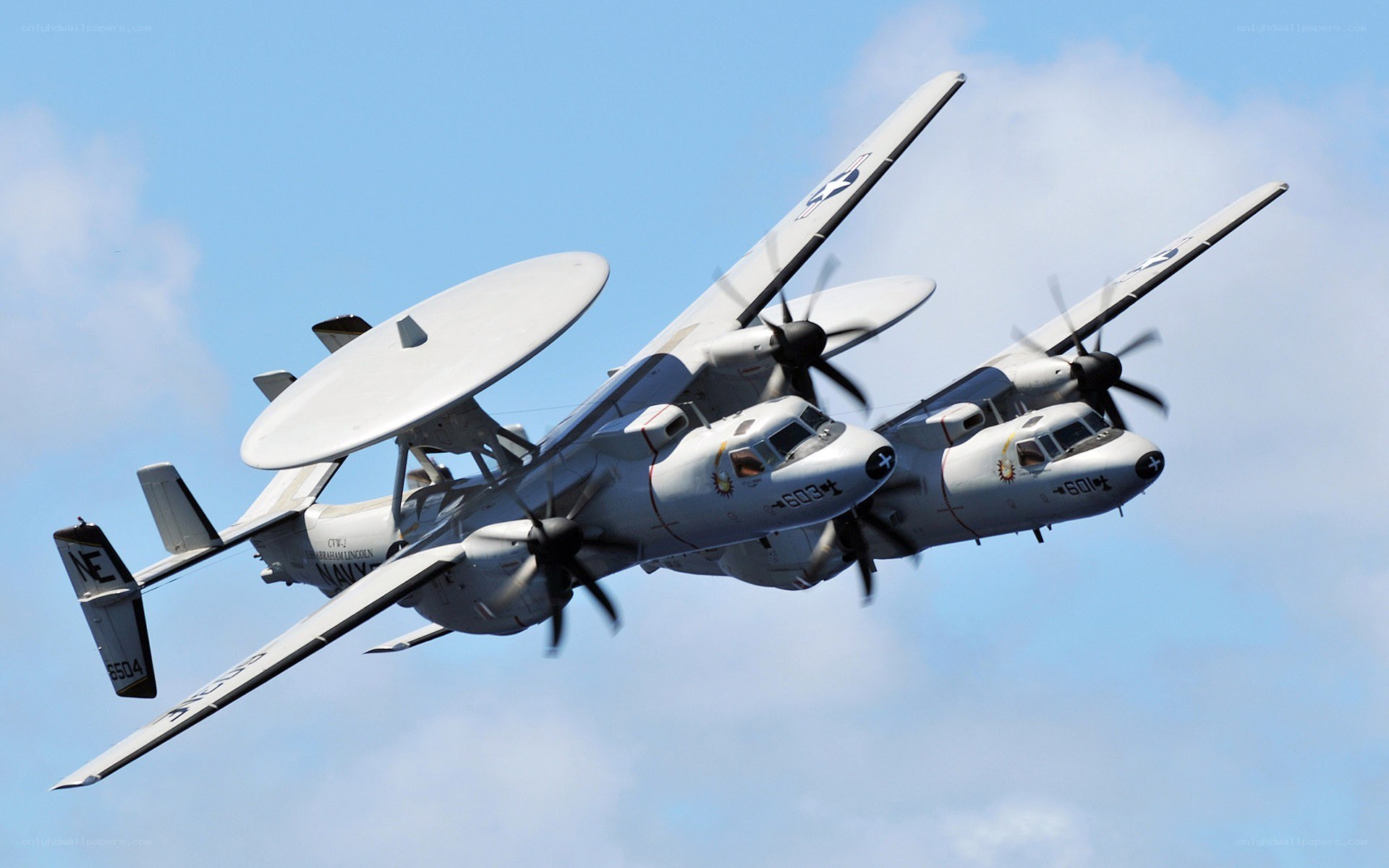 E-2 Hawkeye in flight