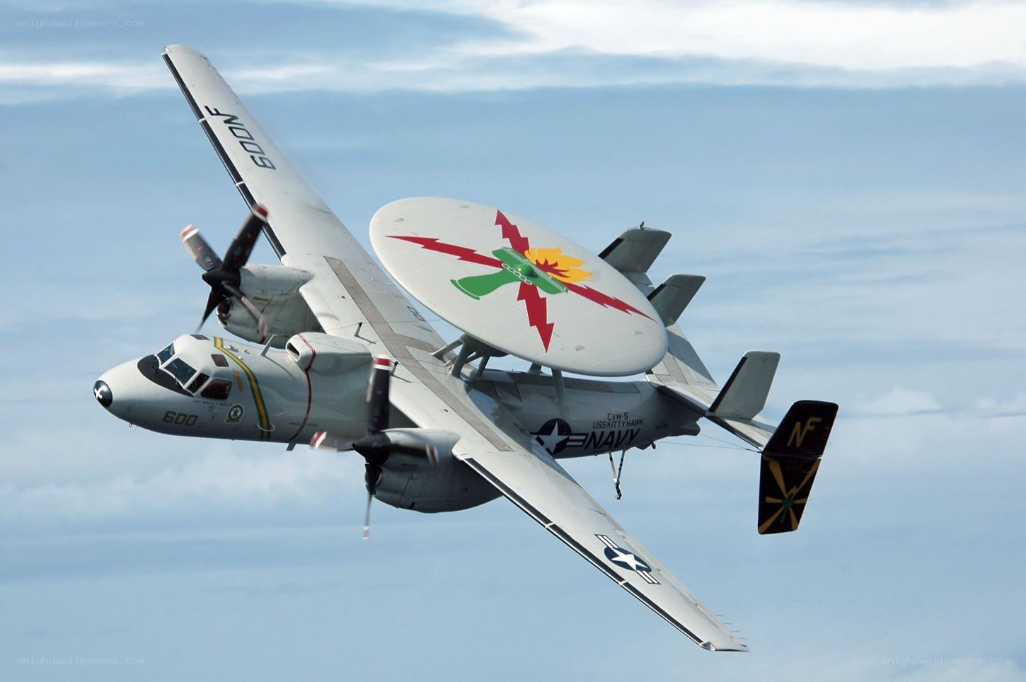 E-2 Hawkeye in flight