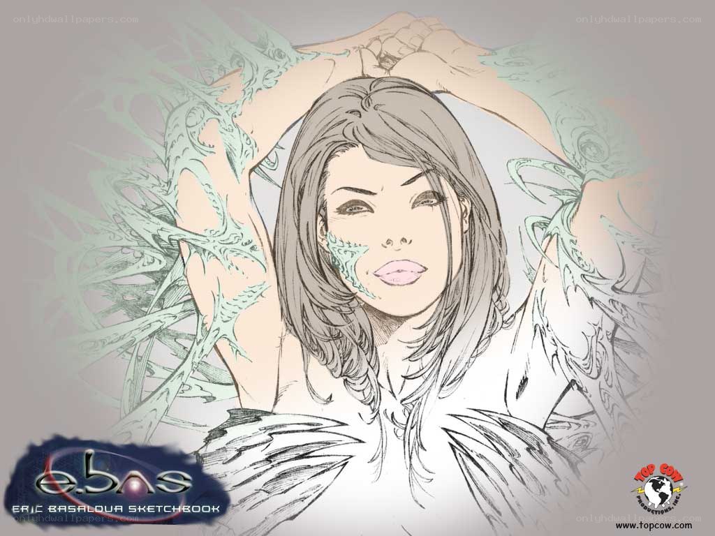 e.bas character sketch