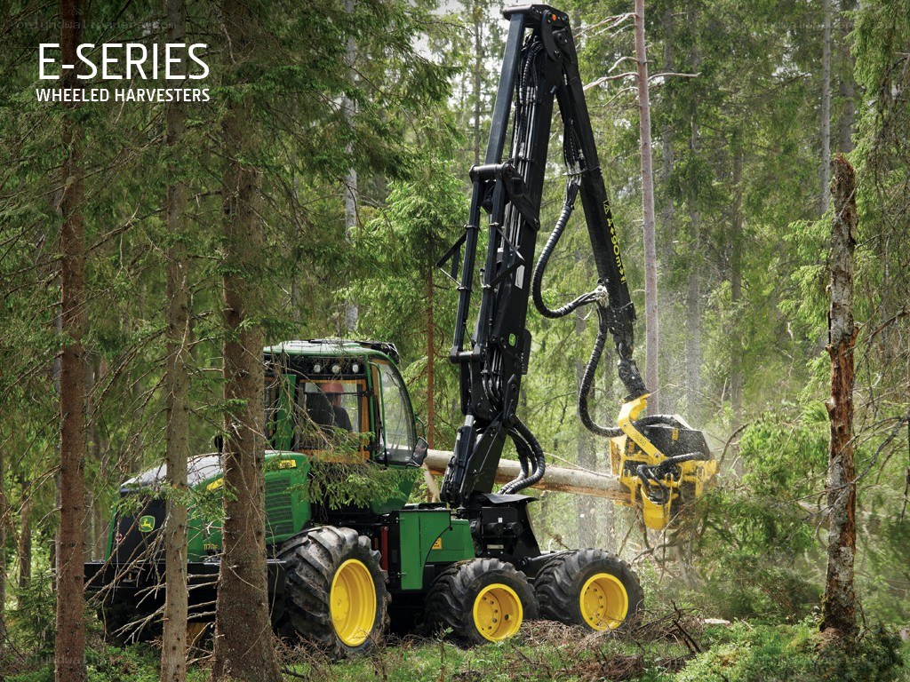 E-Series wheeled harvester