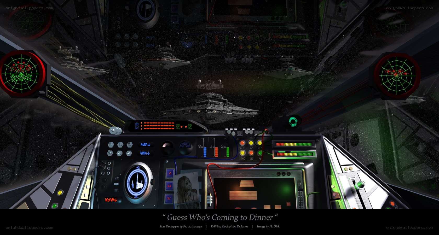 E-Wing Cockpit View