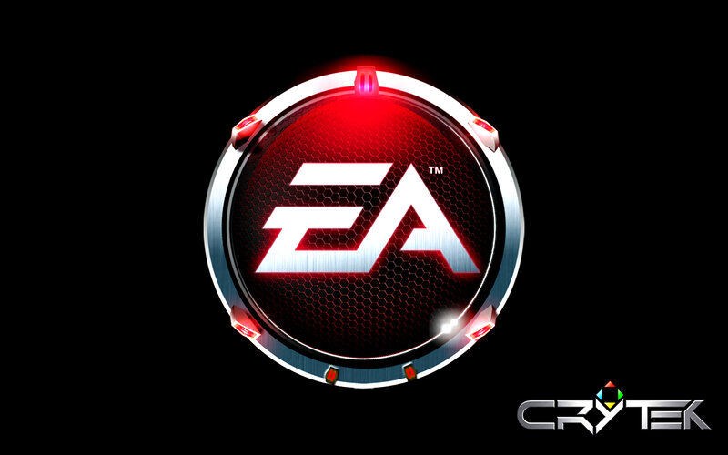 EA and Crytek logo display
