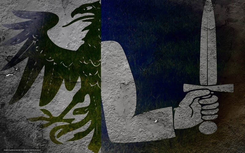 eagle and sword emblem