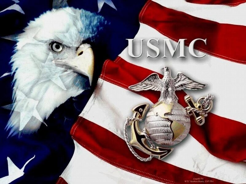 Eagle and USMC Emblem