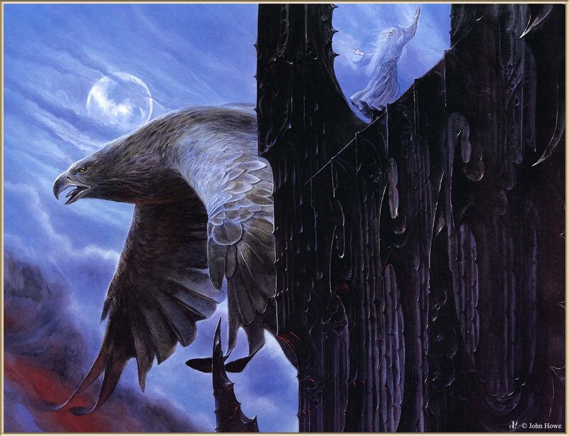 Eagle and Wizard