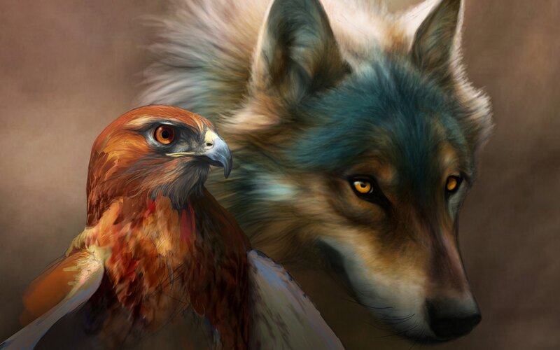 Eagle and Wolf