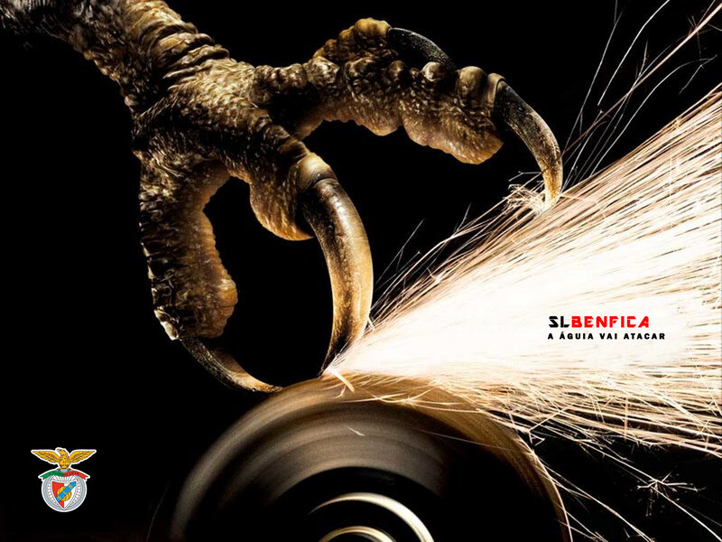 Eagle claw grinding sparks