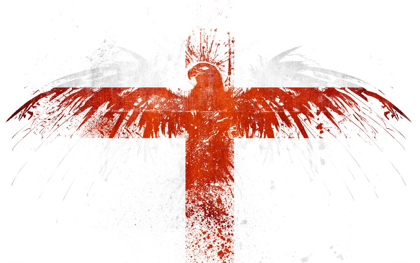 eagle cross art