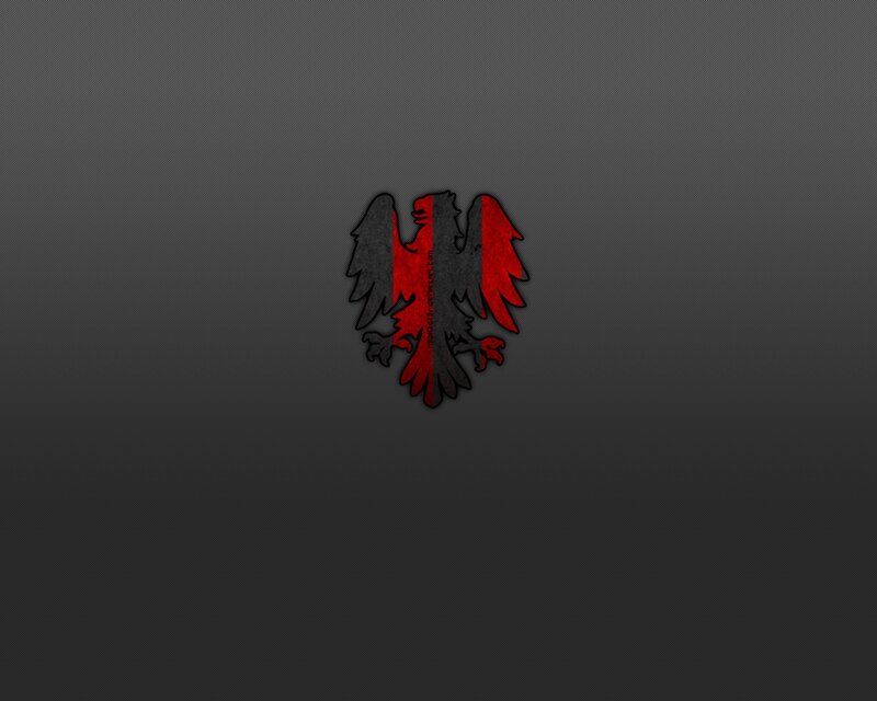 eagle emblem on dark background