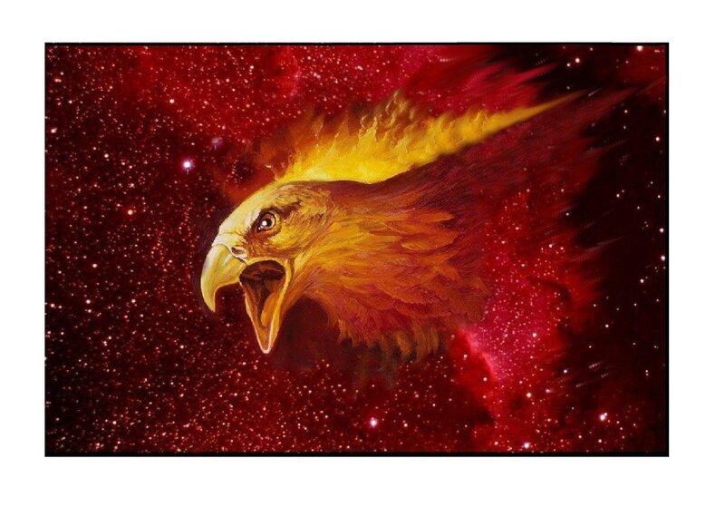 Eagle Head in Space