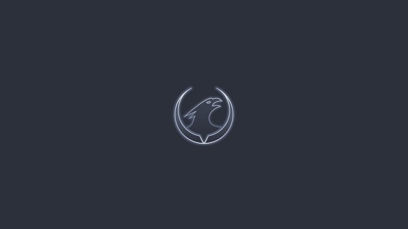 Eagle Head Logo — Gray