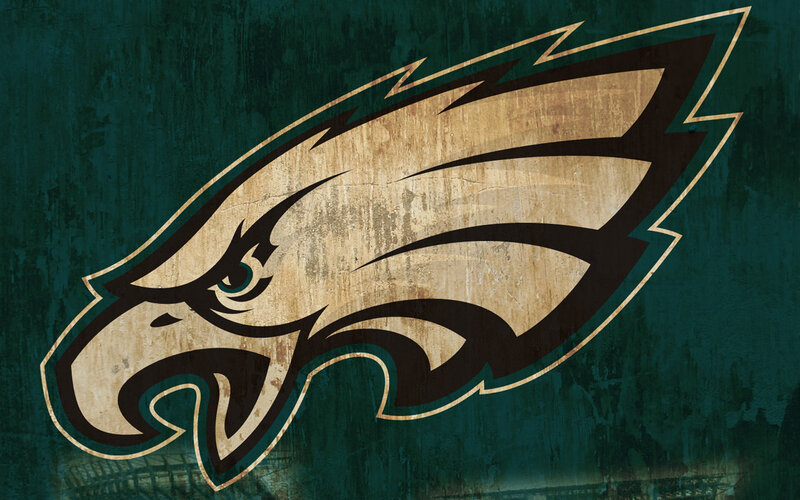 Eagle Head Logo — Green, Aggressive
