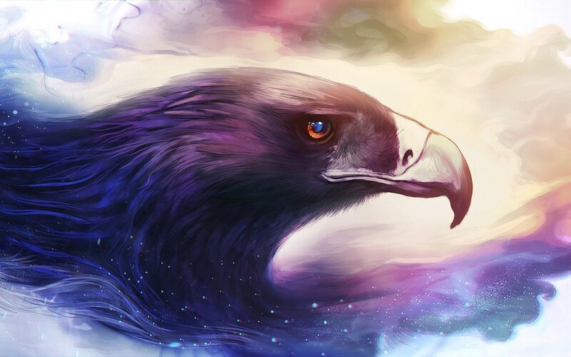 Eagle Head — Purple