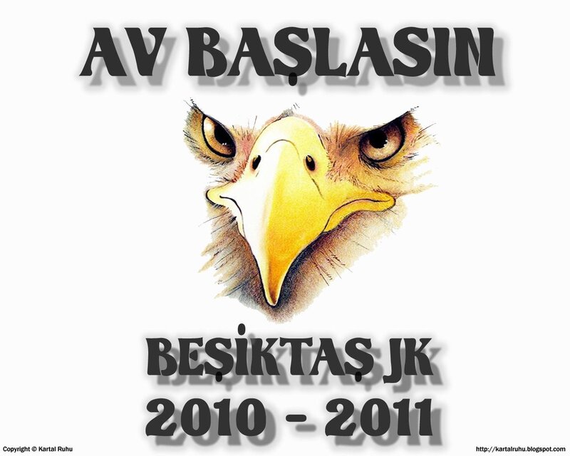 Eagle head with text