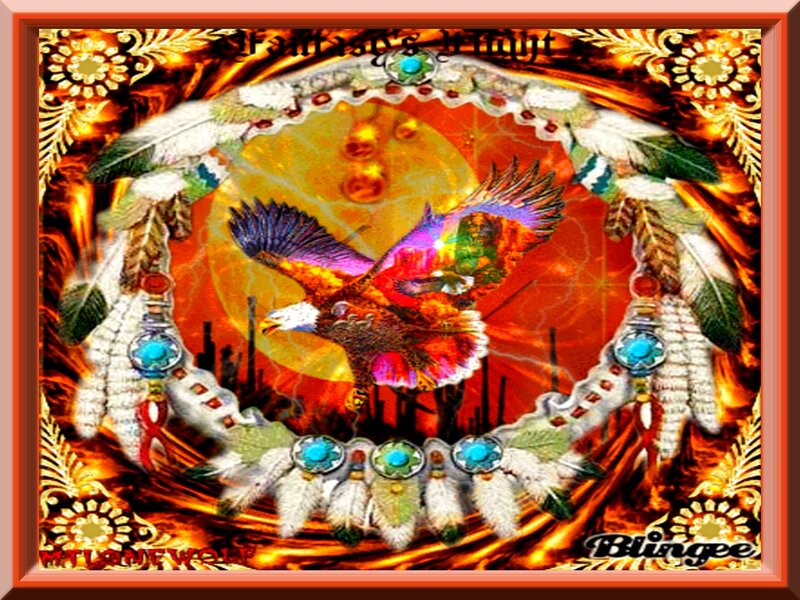 Eagle in Dreamcatcher
