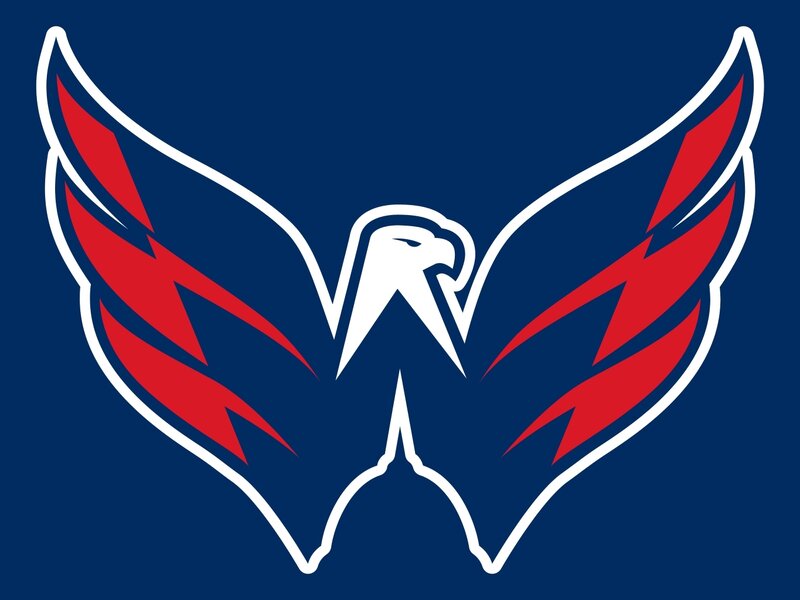 Eagle Logo with Wings — Blue