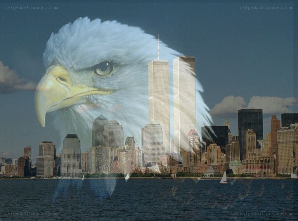 Eagle over New York City