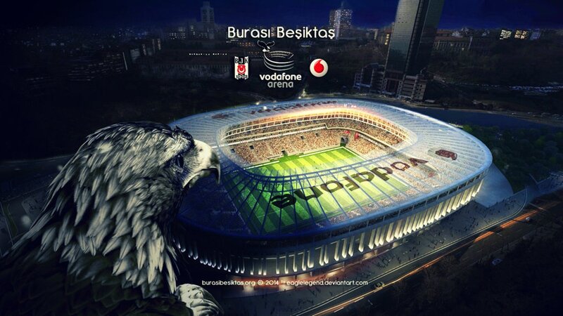 Eagle Overlooking Stadium