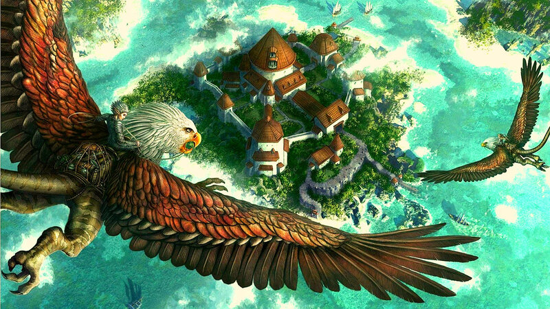 Eagle Rider Flying — Green