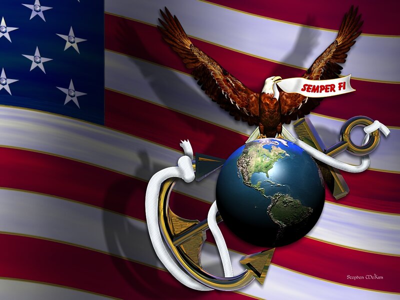Eagle with Globe and Anchor