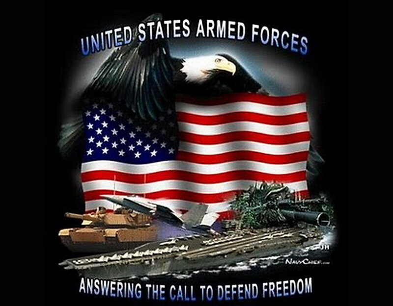 Eagle with Military Vehicles