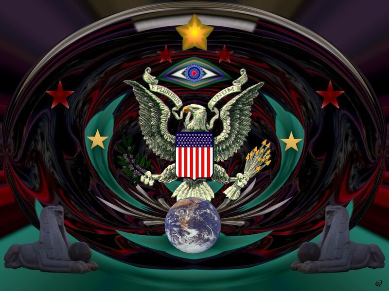 Eagle with Shield and Globe