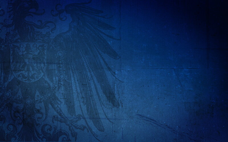 Eagle with Shield — Blue, Dramatic