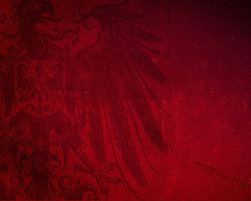 Eagle with Shield — Red