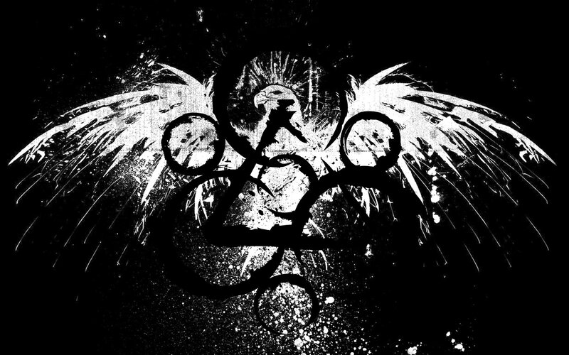 eagle with sigil wings