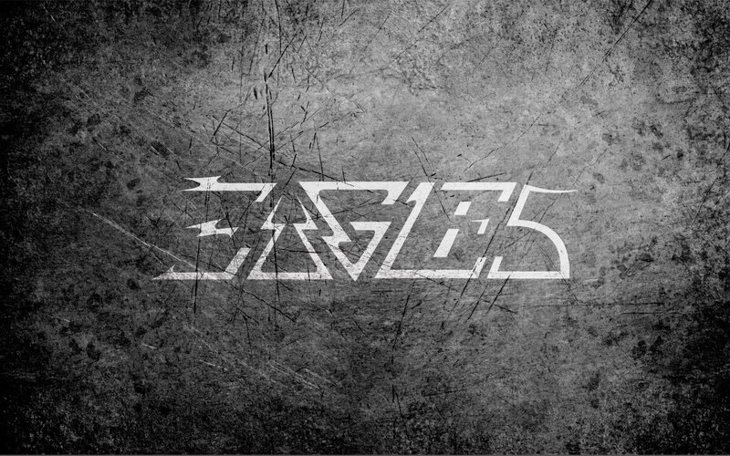 Eagles band logo on textured background