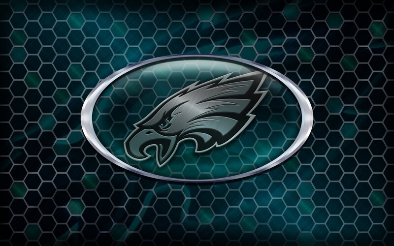 Eagles Logo on Mesh