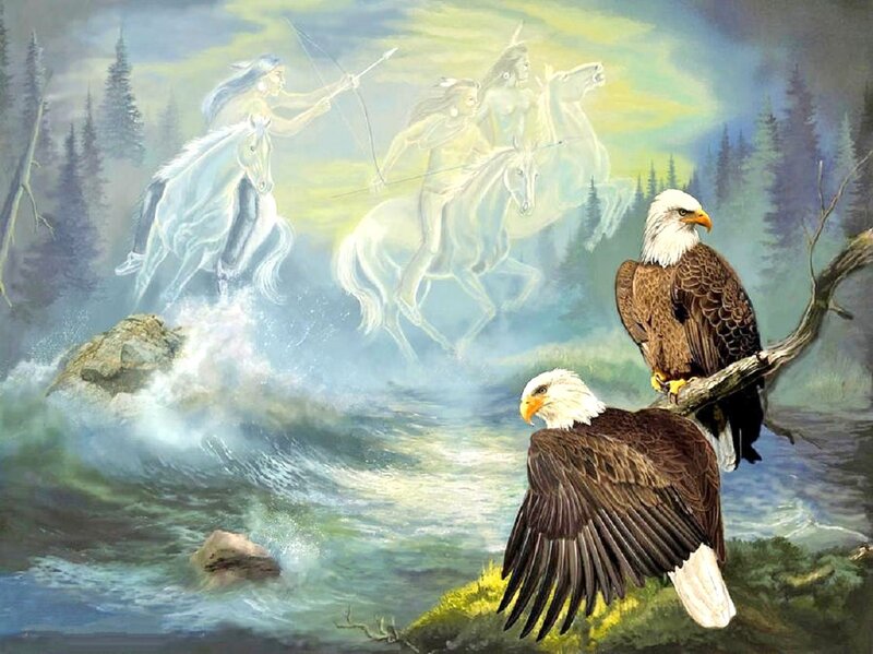 Eagles on a Branch