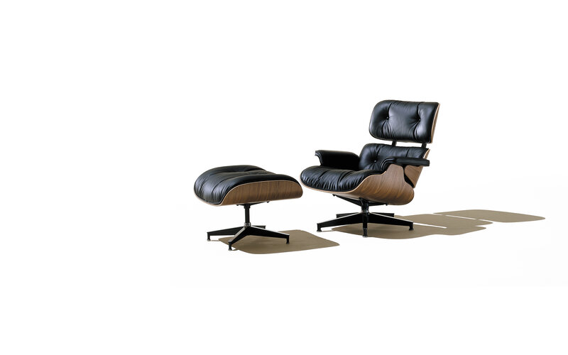 Eames lounge chair and ottoman