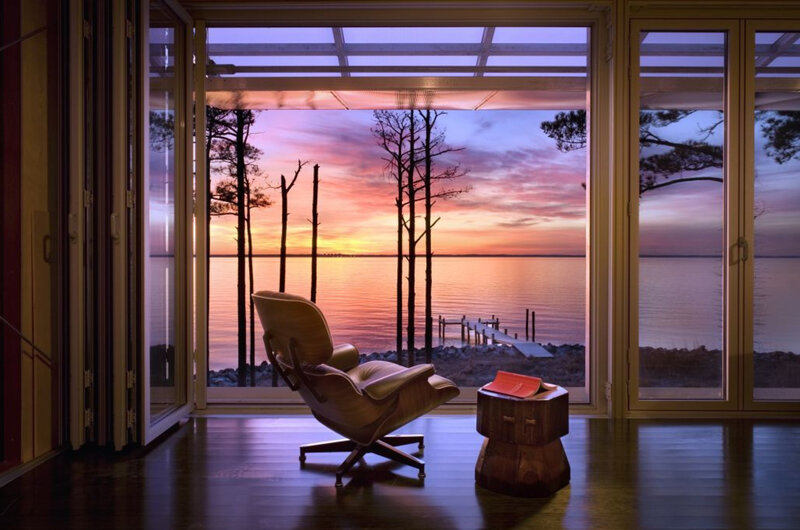 Eames Lounge Chair — Purple