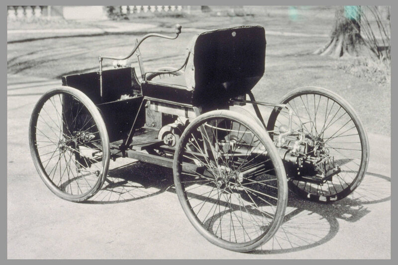 Early automobile prototype