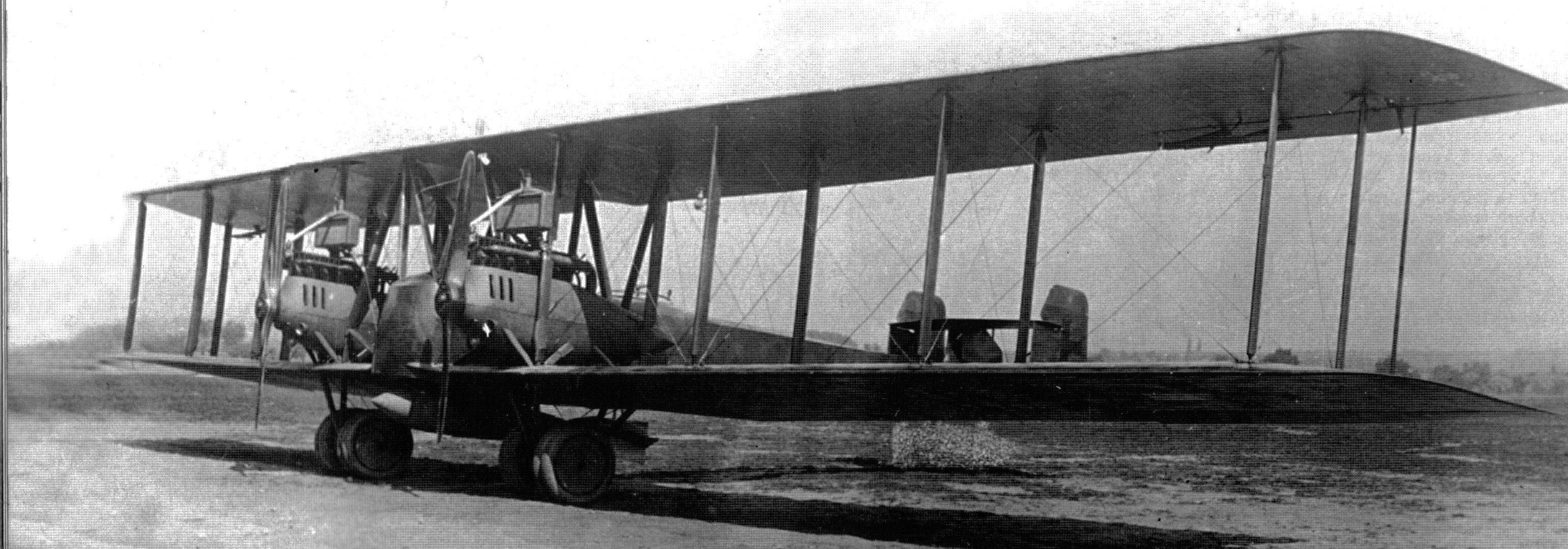 Early biplane aircraft