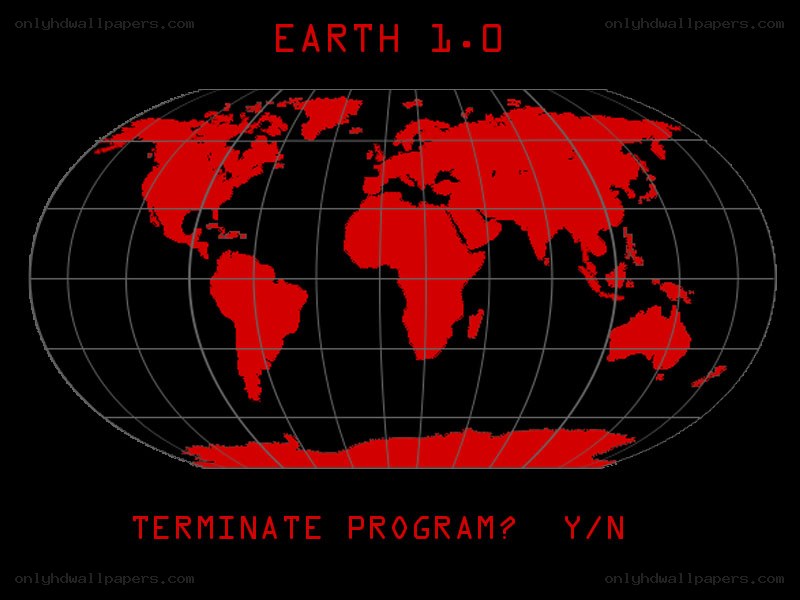 Earth 1.0 - Terminate Program?