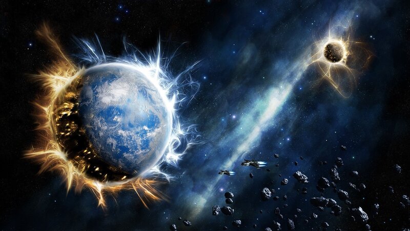 Earth and Black Hole
