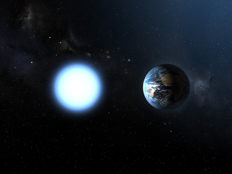 Earth and Blue Star