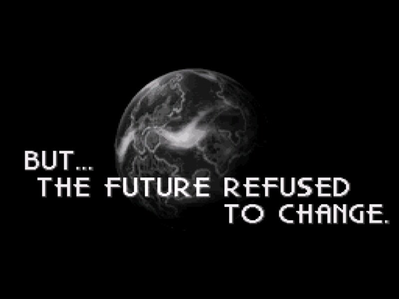 Earth and text on black